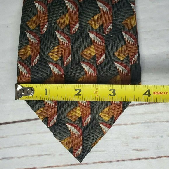 Rare Ermenegildo Zegna %100 Seta Silk Italian Tie - Picture 2 of 12